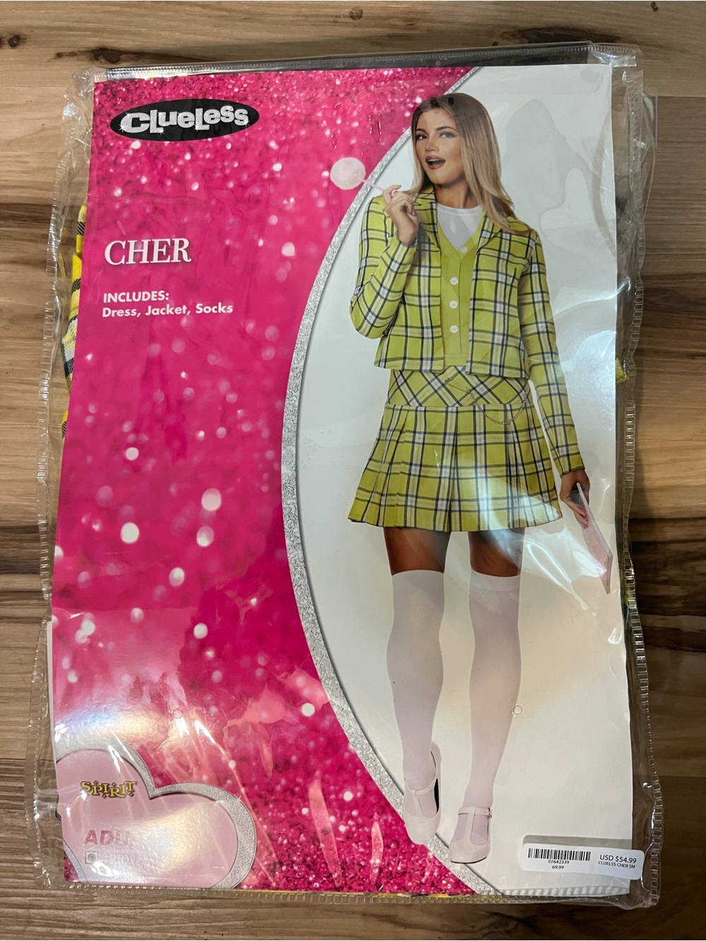 Spirit Halloween Clueless Cher Costume Small NWT